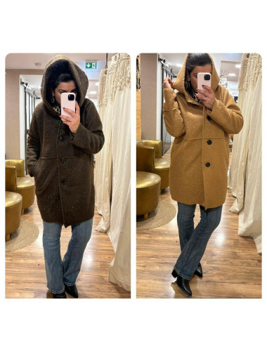 Manteau Lennie choco