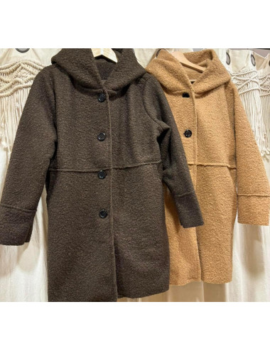 Manteau Lennie choco