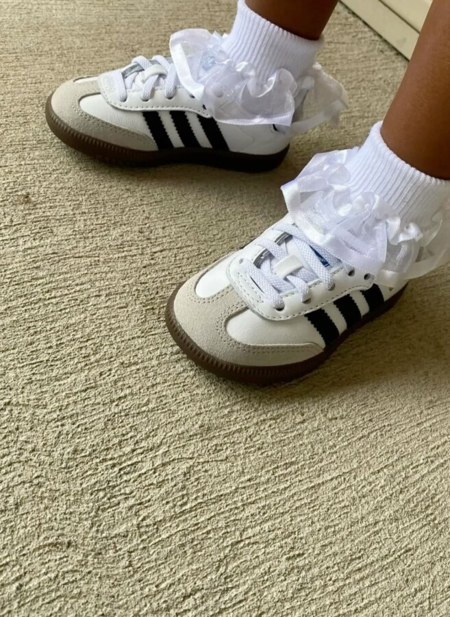 Kids sneakers aesthetic