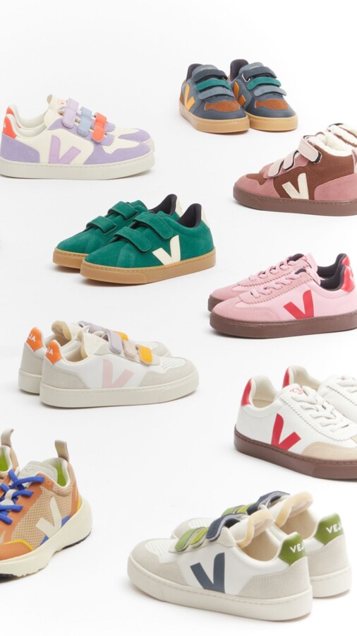 Kids sneakers aesthetic